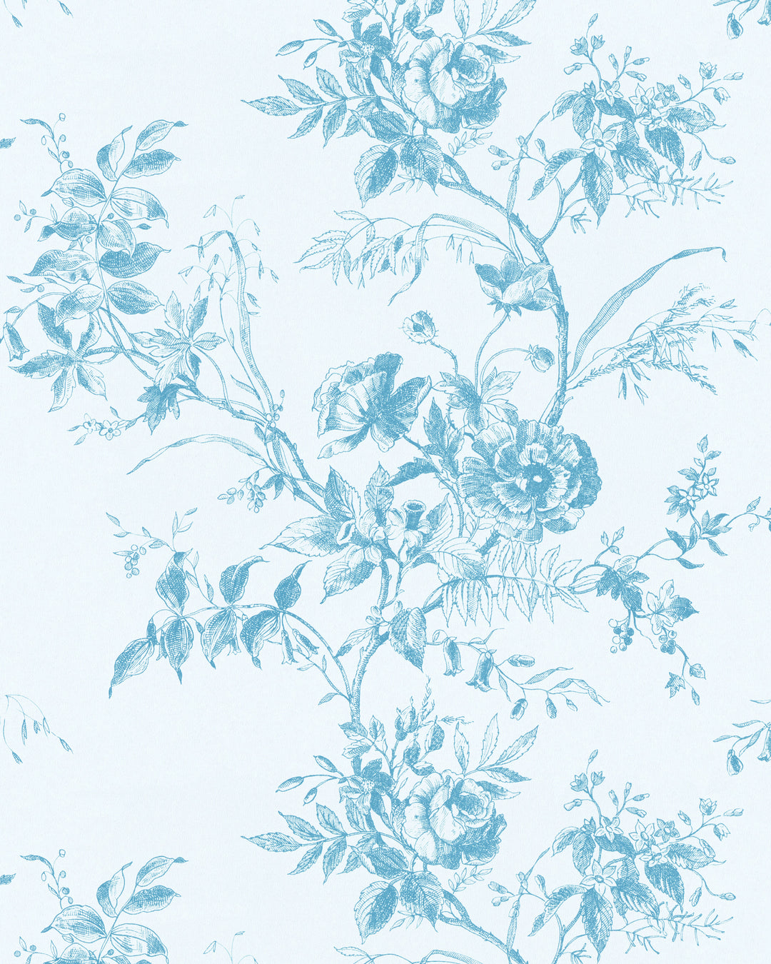 Lee Jofa Wallcovering Blue