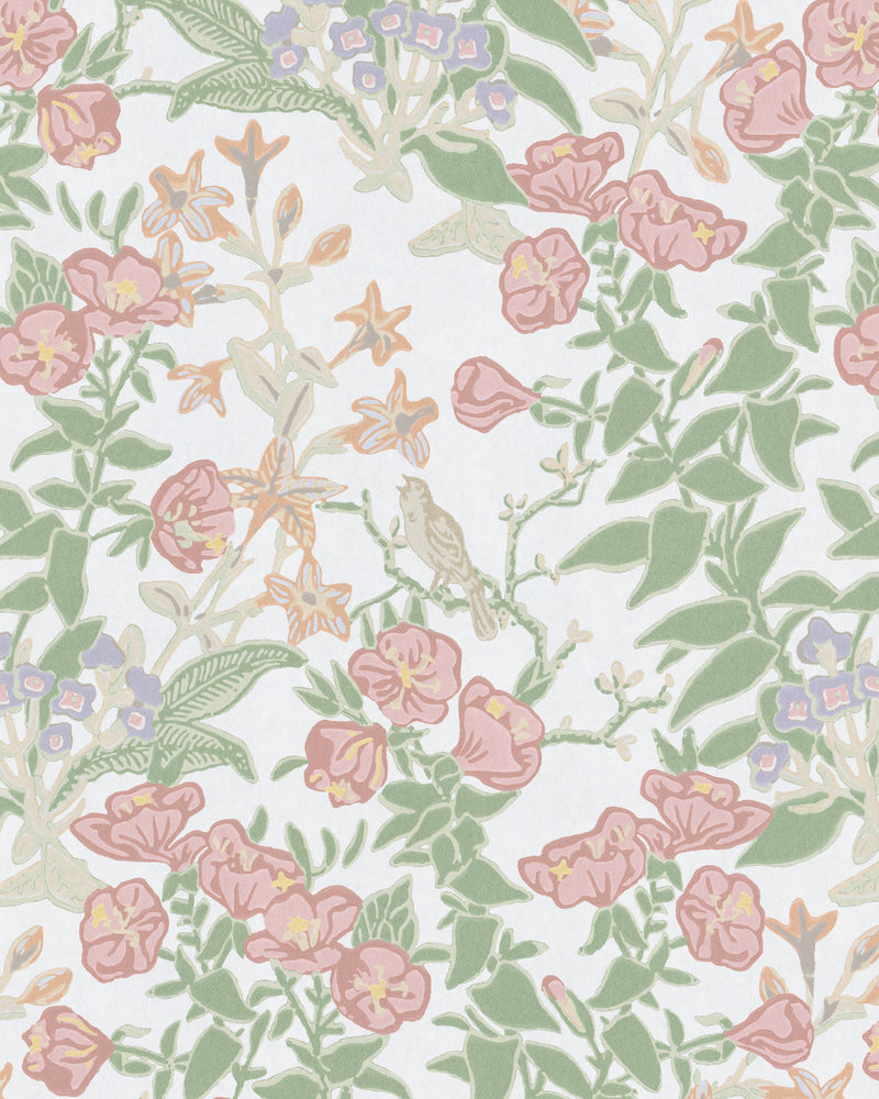 Lee Jofa Wallcovering Rose