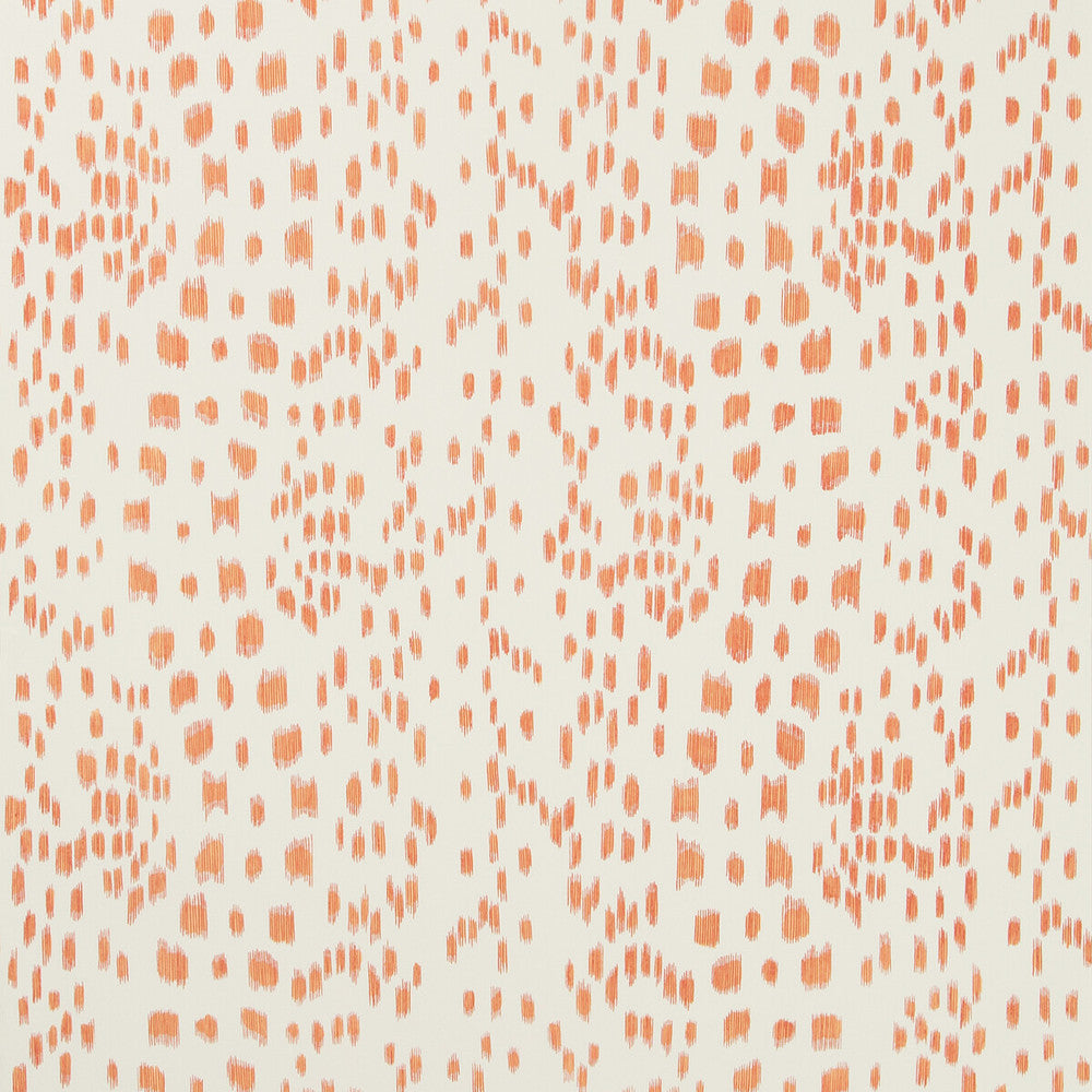 Les Touches Tangerine by Brunschwig & Fils Wallcovering Brunschwig & Fils Wallcovering Les Touches TangerineWallcovering VOLUME 57 PAPER - 100% United States </p><p>Repeat: H: 24, V: 27 24 - Fabric Carolina -