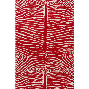 Brunschwig & Fils Wallpaper Le Zebre Red