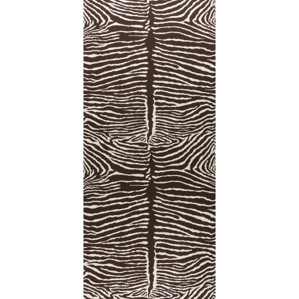 Le Zebre Brown by Brunschwig & Fils Wallcovering Brunschwig & Fils Wallcovering Le Zebre BrownWallcovering VOLUME 56 PAPER - 100% United States </p><p>Repeat: H: 24, V: 27 24 - Fabric Carolina -