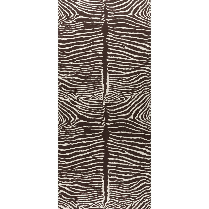 Le Zebre Brown by Brunschwig & Fils Wallcovering Brunschwig & Fils Wallcovering Le Zebre BrownWallcovering VOLUME 56 PAPER - 100% United States </p><p>Repeat: H: 24, V: 27 24 - Fabric Carolina -