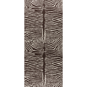 Brunschwig & Fils Wallpaper Le Zebre Brown