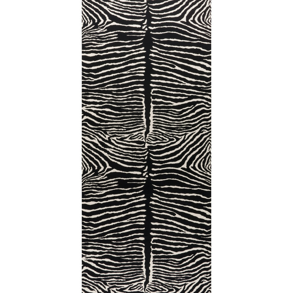 Le Zebre Black by Brunschwig & Fils Wallcovering Brunschwig & Fils Wallcovering Le Zebre BlackWallcovering VOLUME 56 PAPER - 100% United States </p><p>Repeat: H: 24, V: 27 24 - Fabric Carolina -