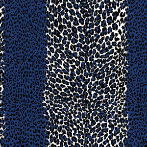Brunschwig & Fils Wallpaper Leopard Blue