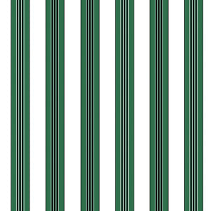 Brunschwig & Fils Wallpaper Rayure Lione Emerald