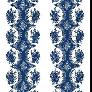 Brunschwig & Fils Wallpaper Coppelia Blue