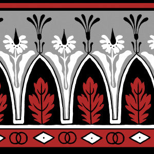 Brunschwig & Fils Wallpaper Lola Montez Bdr Red