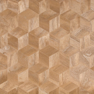 Brunschwig & Fils Wallpaper Seki Chestnut