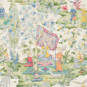 Brunschwig & Fils Wallpaper Lodi Garden Ivory