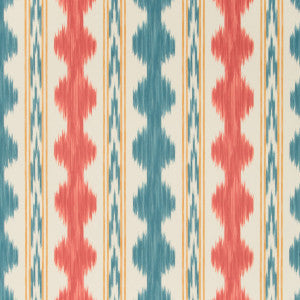 Brunschwig & Fils Wallpaper Avera Red