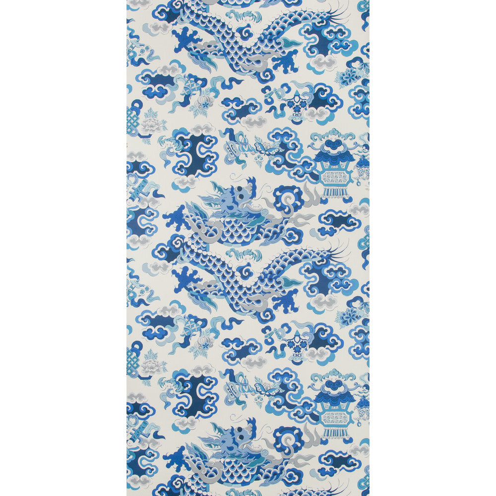 Ming Dragon Ivory by Brunschwig & Fils Wallcovering Brunschwig & Fils Wallcovering Ming Dragon IvoryWallcovering SUMMER PALACE WALLPAPERS CELLULOSE - 45%;BINDER - 20%;MINERAL FILLERS - 20%;POLYESTER - 15% United Kingdom </p><p>Repeat: H: 27.5, V: 27.2 27.5 - Fabric Carolina -