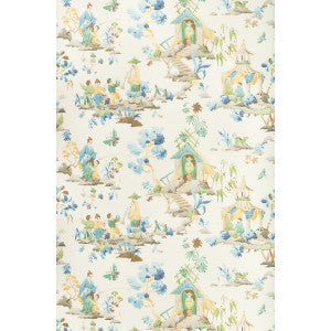 Brunschwig & Fils Wallpaper Luang Peridot