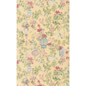 Brunschwig & Fils Wallpaper Jardin Fleuri Sun