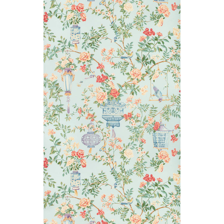 Jardin Fleuri Opal by Brunschwig & Fils Wallcovering Brunschwig & Fils Wallcovering Jardin Fleuri OpalWallcovering SUMMER PALACE WALLPAPERS CELLULOSE - 62%;BINDER - 16%;POLYESTER - 14%;MINERAL FILLERS - 8% Italy </p><p>Repeat: H: 53.54, V: 56.69 53.54 - Fabric Carolina -