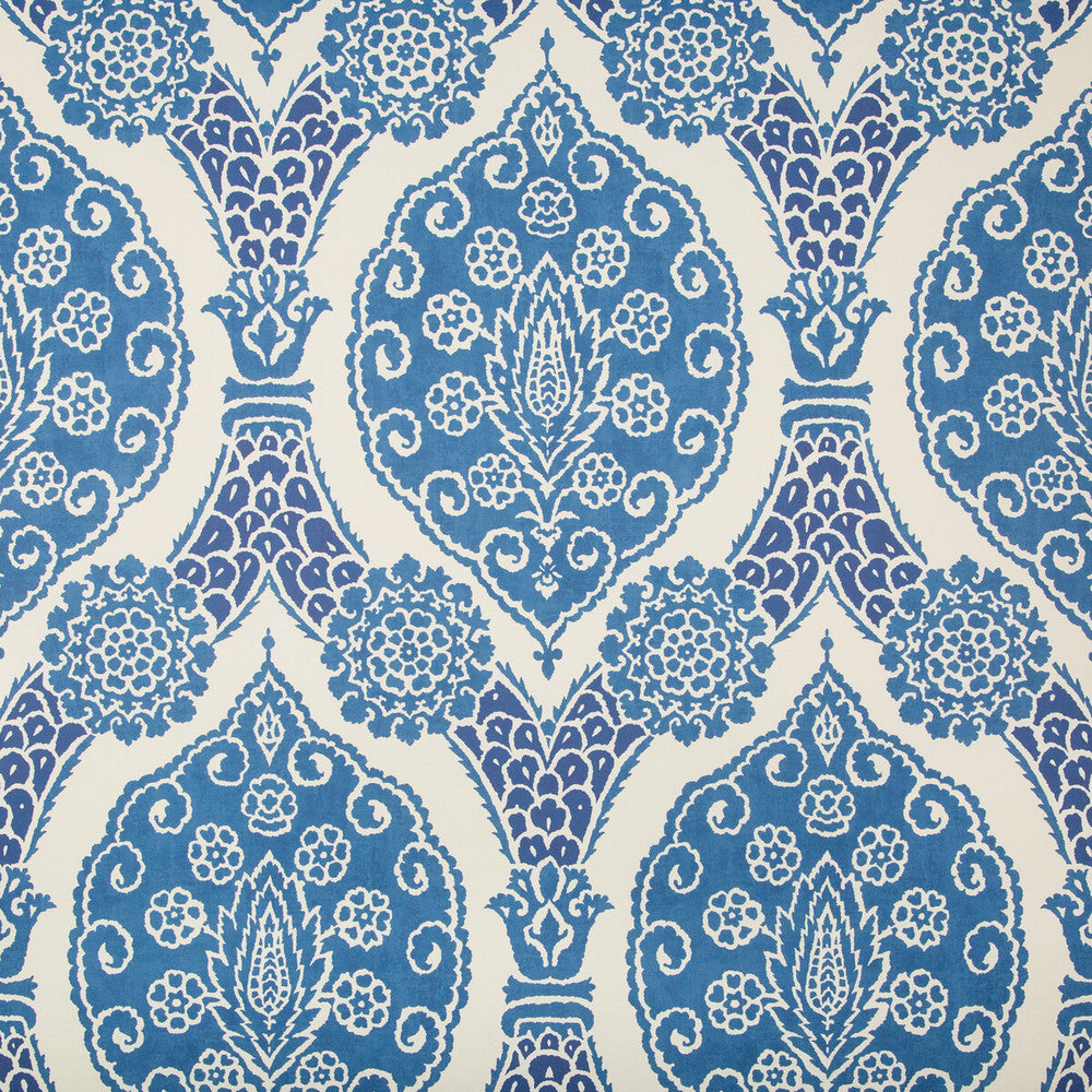 Sufera Blue by Brunschwig & Fils Wallcovering Brunschwig & Fils Wallcovering Sufera BlueWallcovering GRAND BAZAAR WALLPAPERS CELLULOSE - 60%;POLYESTER - 24%;MINERAL FILLERS - 12%;BINDER - 4% Italy </p><p>Repeat: H: 26.77, V: 28.74 26.77 - Fabric Carolina -