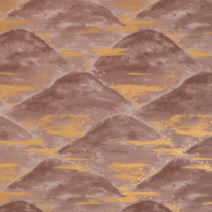 Brunschwig & Fils Wallpaper La Brume Terracotta