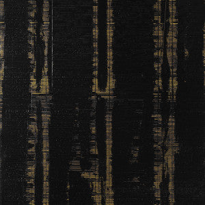 Brunschwig & Fils Wallpaper Les Plumes Onyx