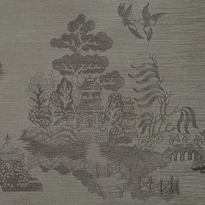 Brunschwig & Fils Wallpaper La Pagode Iron