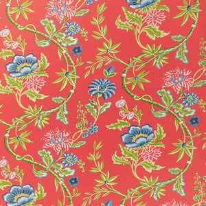 Brunschwig & Fils Wallpaper Veronique Red