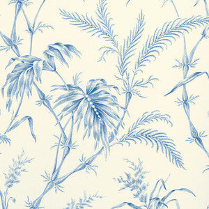 Brunschwig & Fils Wallpaper Lauziere Blue