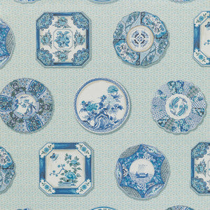 Brunschwig & Fils Wallpaper Bonchamp Blue