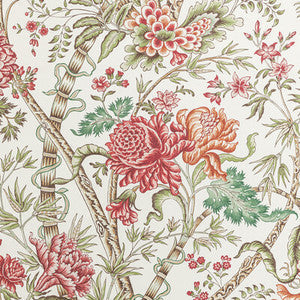 Brunschwig & Fils Wallpaper Luberon Berry/Leaf
