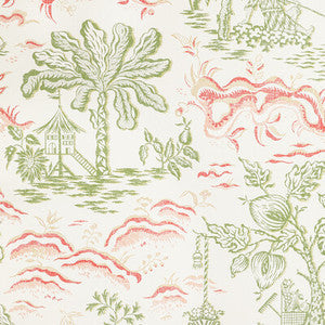Brunschwig & Fils Wallpaper Valensole Leaf/Rose