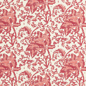 Brunschwig & Fils Wallpaper Weymouth Red