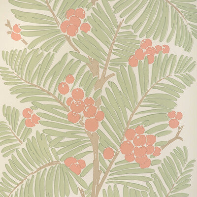 Brunschwig & Fils - Wallcovering - P8022108.319.0 - Wallcovering - PAPER - 95%;OTHER - 5% - United States </p><p>Repeat: H: , V: 27.5 21 - My Fabric Connection -