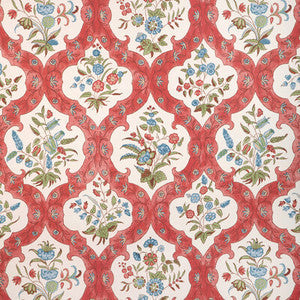 Brunschwig & Fils Wallpaper Ventoux Red/Blue P8023102.195.0