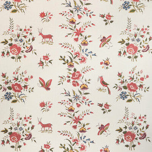 Brunschwig & Fils Wallpaper Aurel Red/Green P8023103.319.0