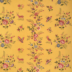 Brunschwig & Fils Wallpaper Aurel Gold/Red P8023103.940.0