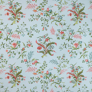 Brunschwig & Fils Wallpaper Chancay Sky/Leaf P8023105.153.0