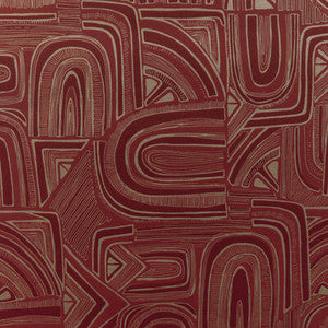 Brunschwig & Fils Wallpaper Timbre Garnet P8023113.19.0