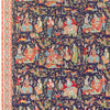 Brunschwig & Fils Wallcovering Navy/Red
