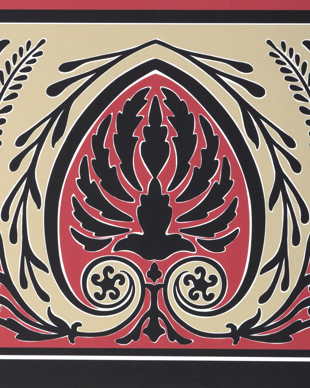 Brunschwig & Fils Wallcovering Red