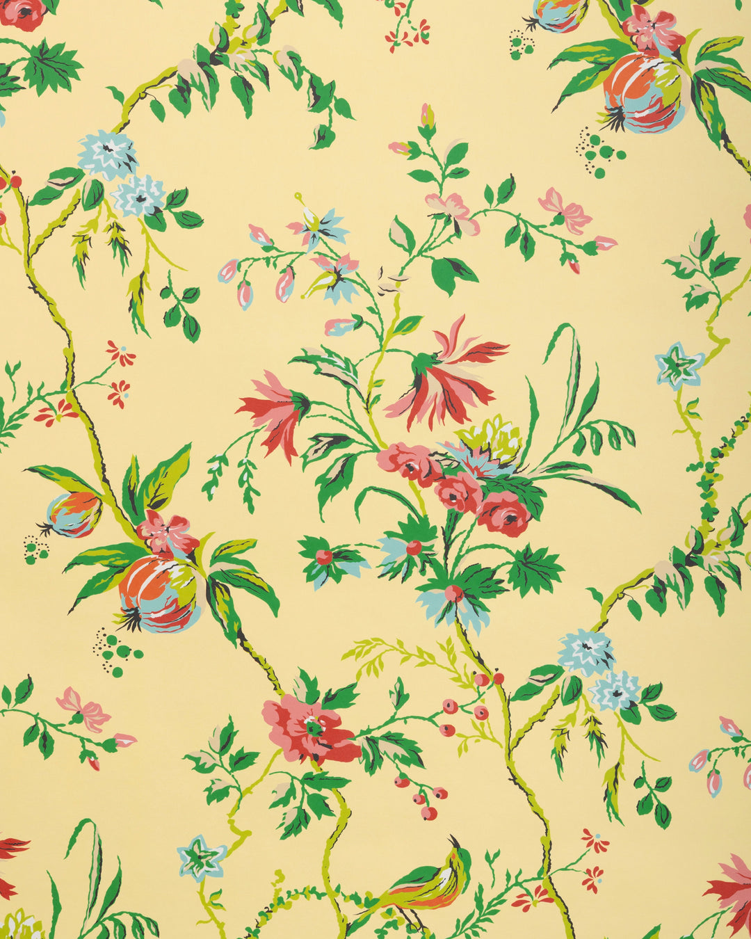 Brunschwig & Fils Wallcovering Canary