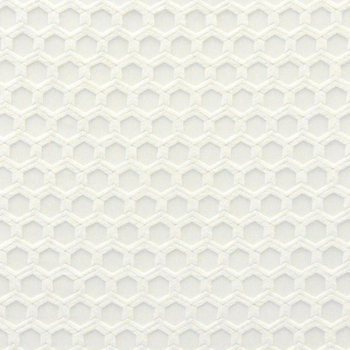 Pergamon # 554 Sugar by Maxwell Designer Fabric Sheer Paths 100% POLYESTER TURKEY V-1.75" H-1" 118" EMB. WIDTH 110" - Swanky Fabrics -