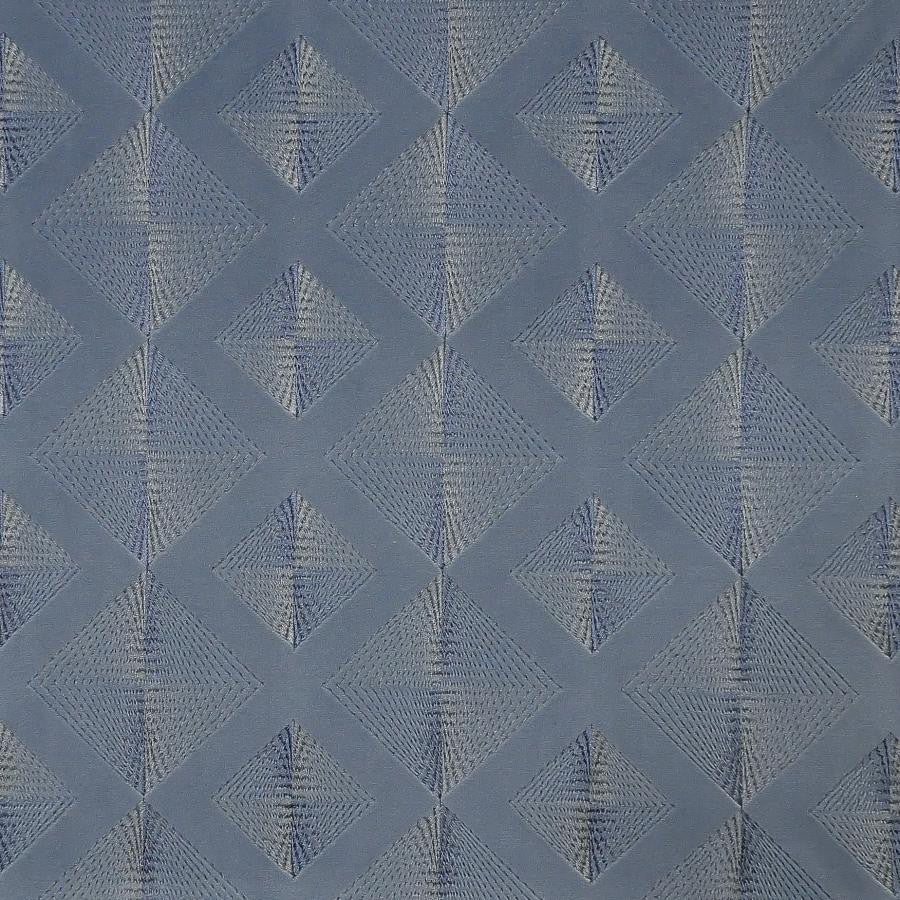 Pimlico # 110 Periwinkle by Maxwell Designer Fabric Color Theory-Vol.Vii Neptune 87% POLYESTER
14% COTTON INDIA V-3.5" H-4.2" 54" - Swanky Fabrics -