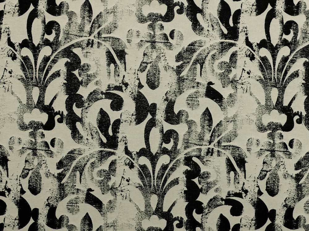 Paragon Ebony 905 by Covington Designer Fabric 72% POLY 28% COTTON China 50000 Horizontal: 28.5 and Vertical: 25.89 56 - Swanky Fabrics -