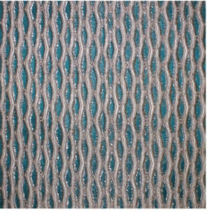 Paris Peacock by Norbar Designer Fabric SYMPHONY 100% POLYESTER 2 1/2"V - 1 5/8"H 53" - Swanky Fabrics -