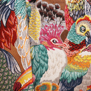 JF Fabric Parrots 45Sj101