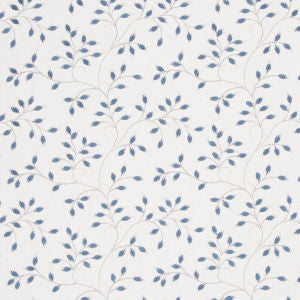 Pascal Sapphire by Norbar Designer Fabric GALLERY 52% COTTON 48% POLYESTER INDIA 9 1/4"V 13"H 52 - Swanky Fabrics -