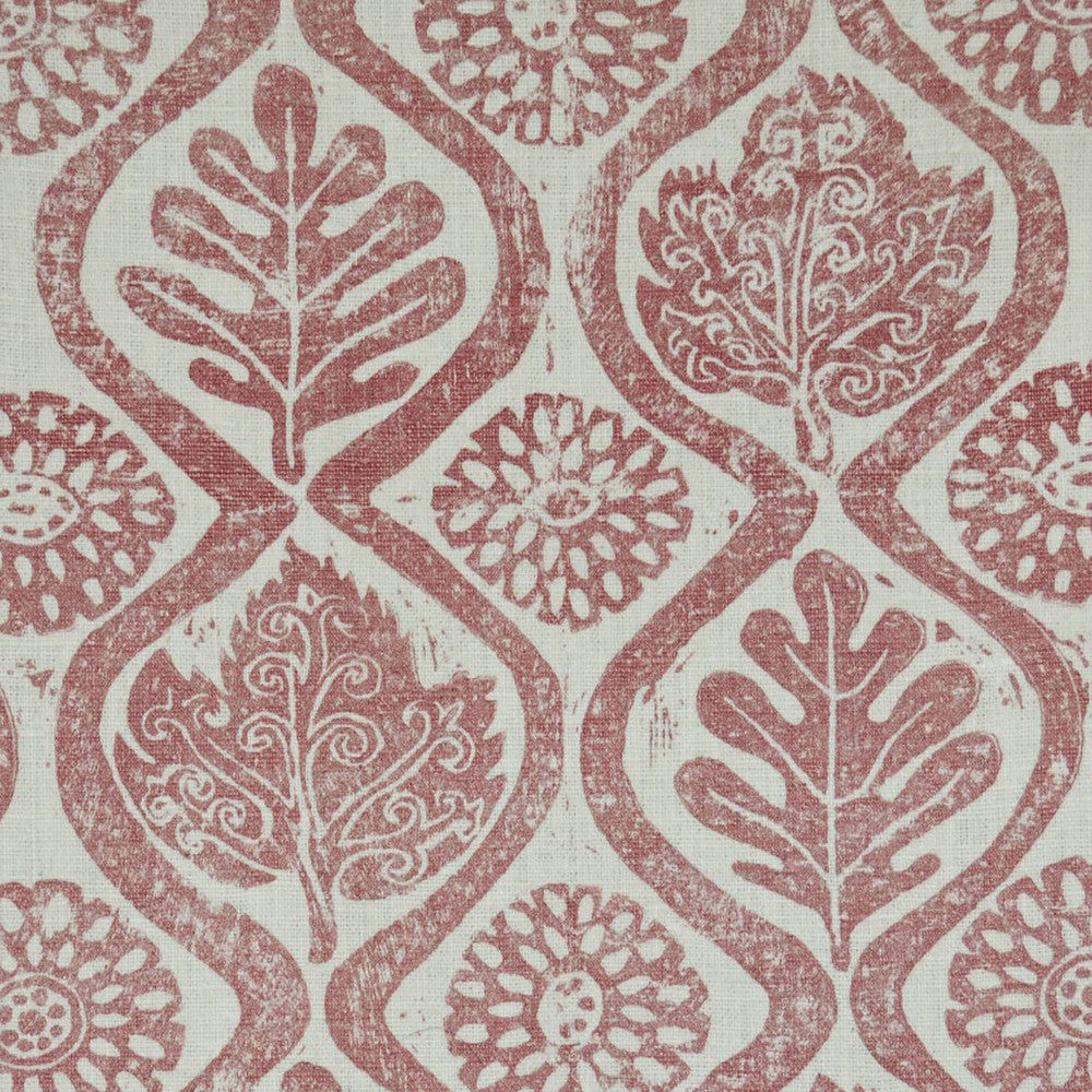 Oakleaves Pink by Lee Jofa Designer Wallcovering BLITHFIELD PAPER - 100% United Kingdom - Horizontal: 51 and Vertical: 32.5 51 - Swanky Fabrics -