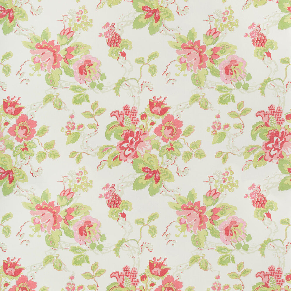 Parnham Pink/Lime by Lee Jofa Wallcovering Lee Jofa Wallcovering Parnham Pink/LimeWallcovering BLITHFIELD CELLULOSE - 100% United Kingdom </p><p>Repeat: H: 25, V: 28 51.5 - Fabric Carolina -