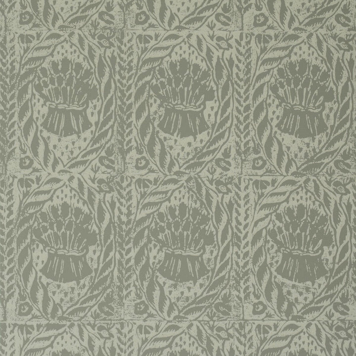Cornstooks Wp French Grey by Lee Jofa Designer Wallcovering BLITHFIELD PAPER - 100% United Kingdom Horizontal: 20.5 and Vertical: 25 20.5 - Swanky Fabrics -