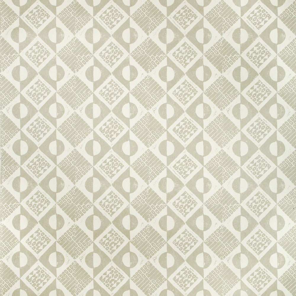 Circles And Squares Wp Dove by Lee Jofa Designer Wallcovering BLITHFIELD CELLULOSE - 100% United Kingdom - Horizontal: 13.4 and Vertical: 27.2 53.5 - Swanky Fabrics -