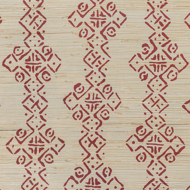 Mali Grasscloth Ruby by Lee Jofa Wallcovering Lee Jofa Wallcovering Mali Grasscloth RubyWallcovering BLITHFIELD HEMP - 100% United Kingdom </p><p>Repeat: H: 33.46, V: 33.46 33.46 - Fabric Carolina -