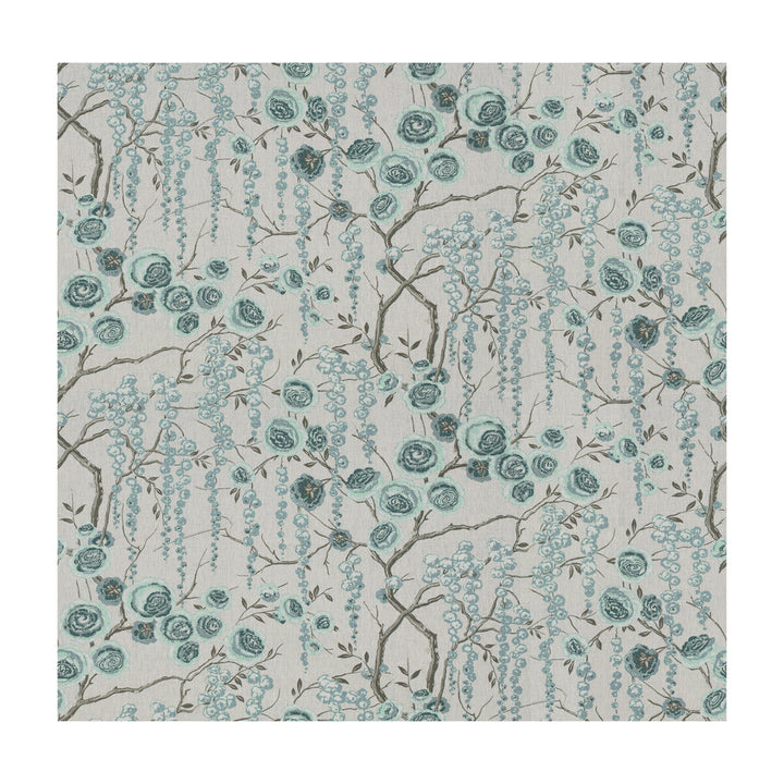 Peonytree Aquamarine by Kravet Basics Fabric Kravet Basics Fabric Peonytree AquamarineFabric SARAH RICHARDSON HARMONY LINEN - 100% China </p><p>Repeat: H: 54.5, V: 27 54.5 - Fabric Carolina -